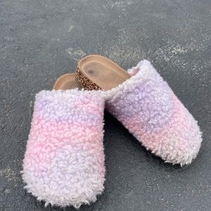 Girls Sherpa Cozy Clogs